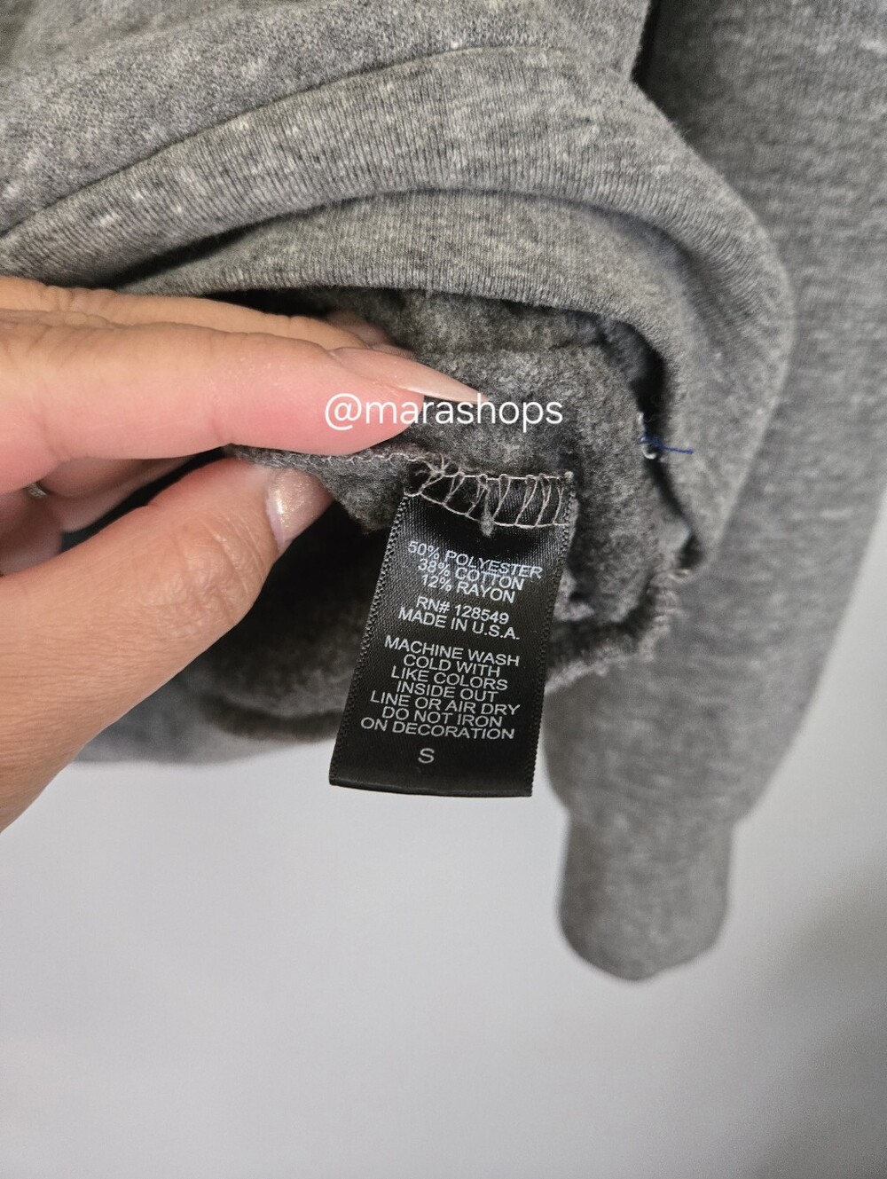 Aviator Nation Logo Sweatshirt Heather Grey - Picture 7 of 7